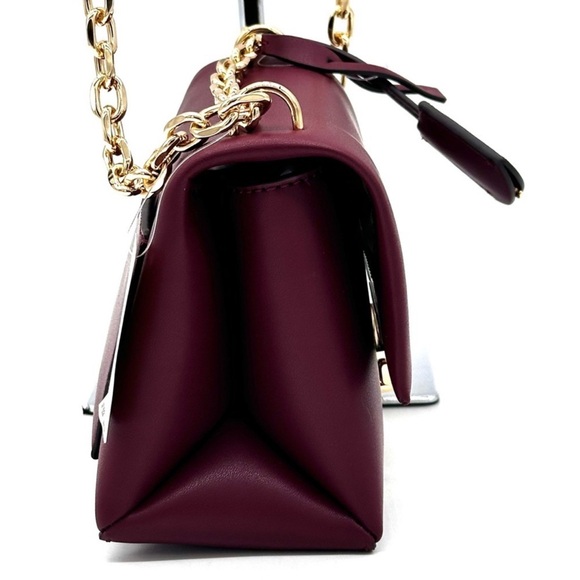 Michael Kors Cece Small Shoulder Bag Dark Cherry (NWT) - Picture 5 of 13